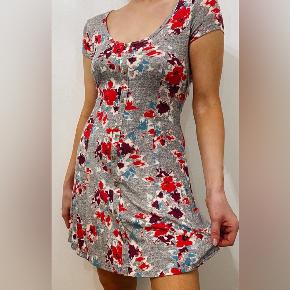 Super soft floral dress large SO